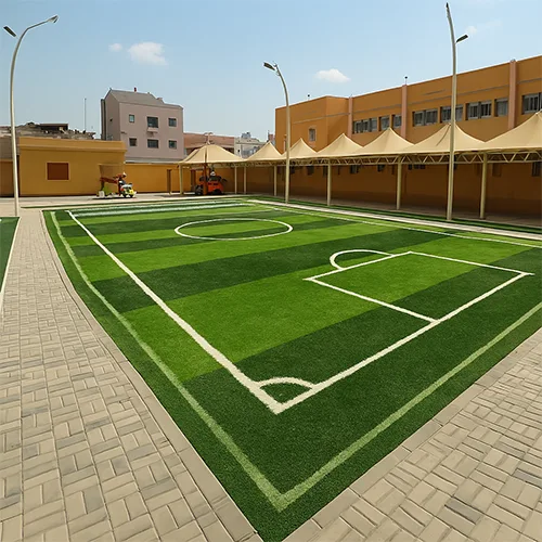 تجهيز ملاعب مدرسية
