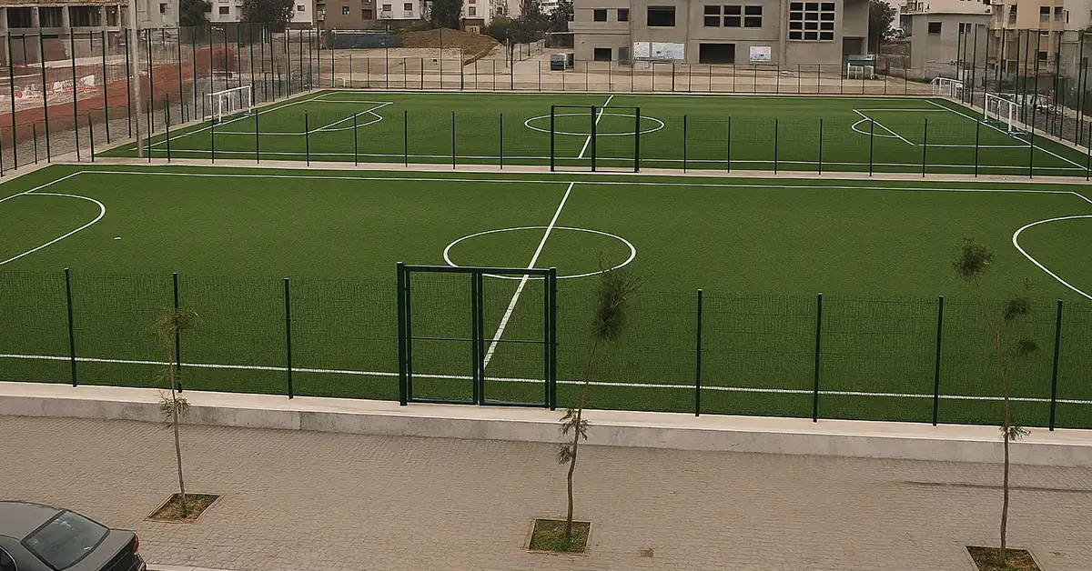 تجهيز ملاعب رياضية