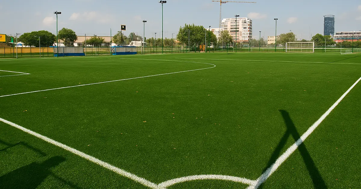 عشب طبيعي للملاعب
